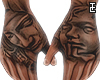 🔱 Hands Tattoo