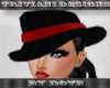 D* Mafia Lady Hat B/Red
