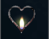 Animated Heart candle