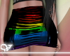 +Lucy Skirt Rainbow+