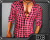 Male Muscled Check Shirt