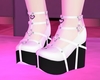 P! Strap Platform White