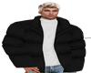 ADAM BLK PUFFER COAT
