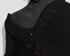 black sweater.