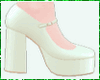 Kawaii Cream Heels
