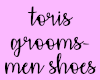 tori grooms men shoes