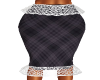 Plaid Skirt/ Lace 1