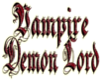 Vampire Demon Lord
