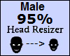 Male 95% Head Resizer