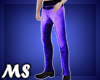 MS Glitter Pants Purple