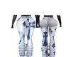 Blue Chrome Cargos