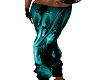 teal hiphop sweats