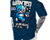 Wanted Tattoo Shirt