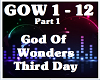 God Of Wonders-3rd Day 1