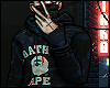 Ⓑ ape hoodie