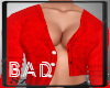 Open Sweater Red