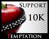 10,000 Support Sticker