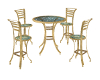 MD Turquoise clubb table