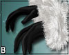Black Fur Gloves