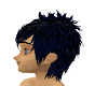 vey black&blue hair