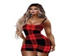 Black & Red Sun Dress