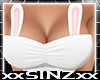 + Easter Bunny Top White