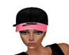 CORAL/ BLACK  CAP