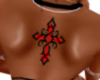 Tribal Cross Back Tatt