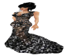 DC_Black long Lace dress