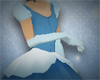 Blue Cinderella Gloves