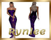 Aria Purple Gown