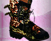 {E} flower bomb boots