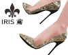 golden high-heeled|IRIS