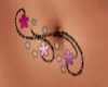 Flower Belly Tattoo~
