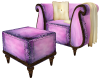 Purple Chair/Stool