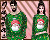 pijama navidad verde