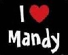 I Love Mandy Tee male