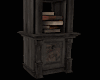 Old Vertical Bookshelf