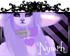 Nymph purple collar