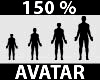 Avatar Resizer 150 %