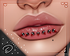 !D! Lips Spike Red 1