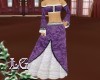 Royal Violet Ballgown