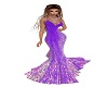 *Ney* Shiny Purple Gown