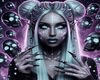 Skull Neon Star Glisters