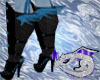 Shadow Blue Armor Boots