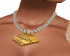 Gold Bars Chain Fem