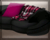 [Rain] Plaid Pink Couch
