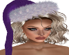Christmas Hat-Purple