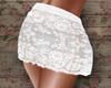 LKC Lace Skirt White