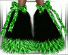 Green Lace Bow Monsters